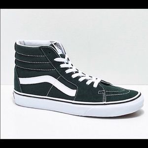 HI TOP VANS SCARAB GREEN